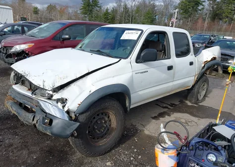 2004 Toyota Tacoma Base V6 z USA, uszkodzony, nr VIN 5TEHN72N34Z410898